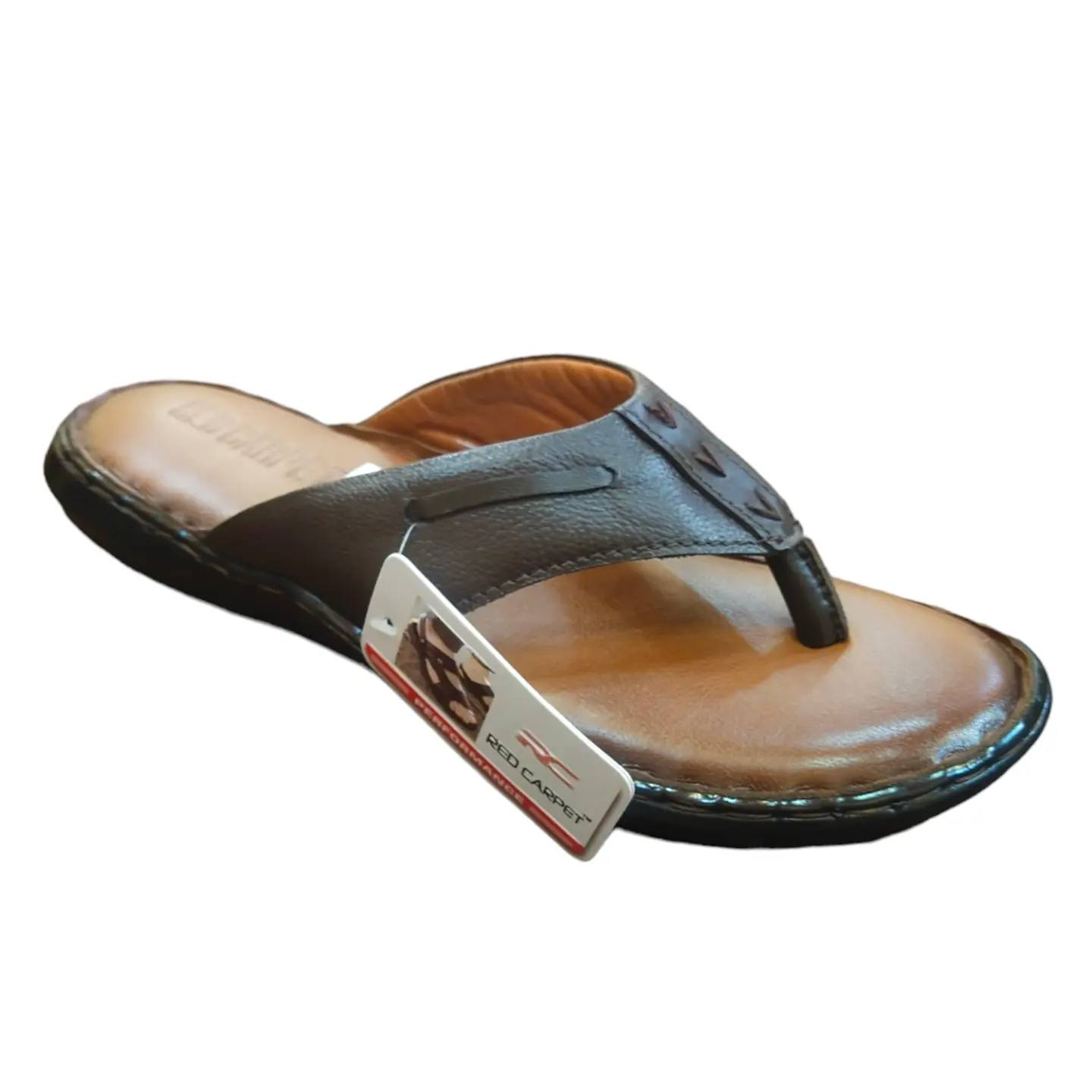 Goat Skin Red Carpet Casual Slipper - D